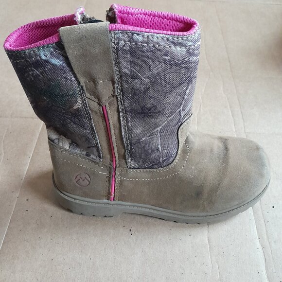 Magellan Outdoors Men’s Size 4.5 Women’s Size 6 (2D) Brown Mid-Calf Boots - Picture 4 of 8